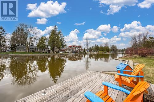 67 Turtle Path, Ramara (Brechin), ON - Outdoor With Body Of Water With Deck Patio Veranda With View