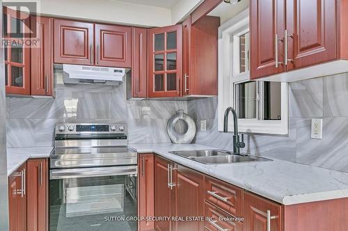 102 Paradelle Crescent, Toronto, ON - Indoor Photo Showing Kitchen With Double Sink