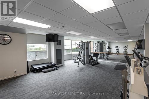 320 - 6 Humberline Drive, Toronto, ON - Indoor Photo Showing Gym Room