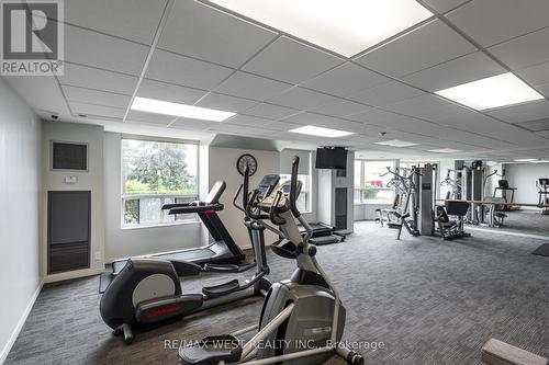 320 - 6 Humberline Drive, Toronto, ON - Indoor Photo Showing Gym Room