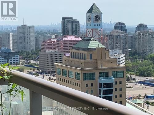 2601 - 388 Prince Of Wales Drive, Mississauga (City Centre), ON - Outdoor With Balcony