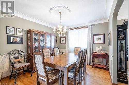 31 Ackland Street, Stoney Creek, ON - Indoor Photo Showing Dining Room