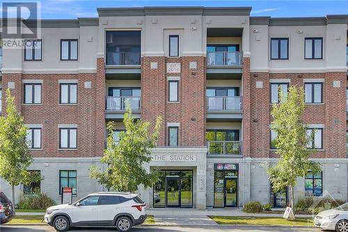 615 Longfields Drive Unit#302, Ottawa, ON - Outdoor With Balcony With Facade