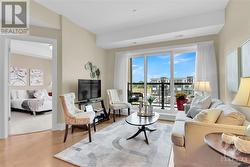 Living room with view to primary bedroom - 