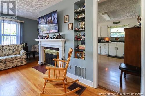 32 Hillcrest Drive, Saint John, NB - Indoor Photo Showing Living Room With Fireplace