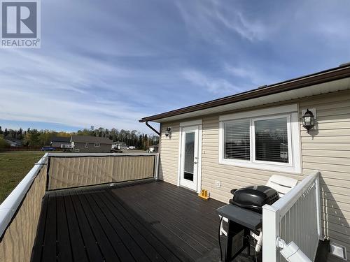 5617 Birch Drive, Fort Nelson, BC - Outdoor With Deck Patio Veranda With Exterior