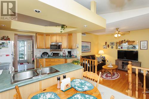 16 Hillview Drive, Kawartha Lakes (Bobcaygeon), ON - Indoor Photo Showing Kitchen With Double Sink