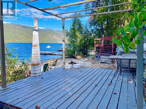 3509 East Lake Drive, Christina Lake, BC - Outdoor With Body Of Water With Deck Patio Veranda