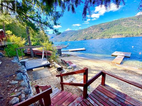 3509 East Lake Drive, Christina Lake, BC - Outdoor With Body Of Water With Deck Patio Veranda With View