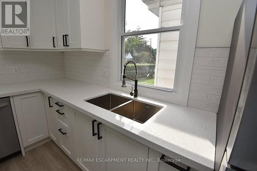 26 Highcliffe Avenue, Hamilton, ON - Indoor Photo Showing Kitchen With Double Sink