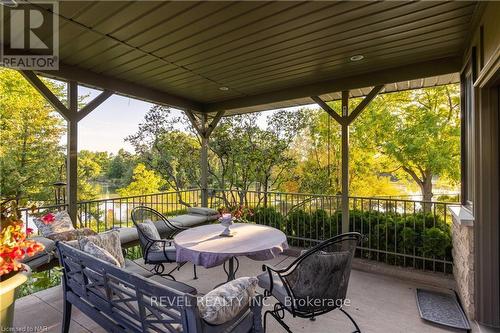 1424 Four Mile Creek Road, Niagara-On-The-Lake, ON - Outdoor With Deck Patio Veranda With Exterior