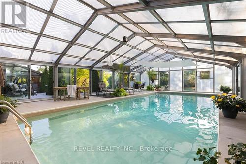 1424 Four Mile Creek Road, Niagara-On-The-Lake, ON - Indoor Photo Showing Other Room With In Ground Pool