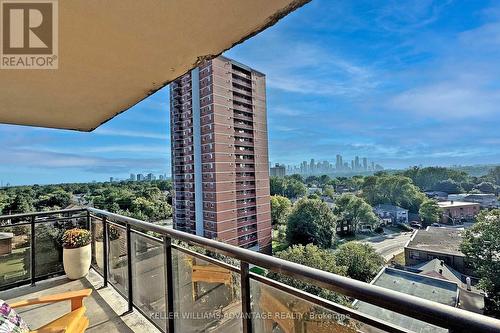 1003 - 1145 Logan Avenue, Toronto, ON - Outdoor With Balcony With View With Exterior