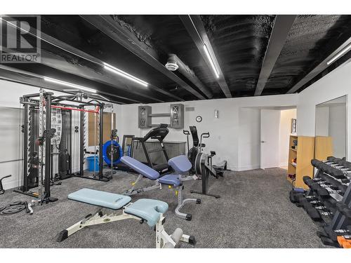 541 Barra Lane, Kelowna, BC - Indoor Photo Showing Gym Room