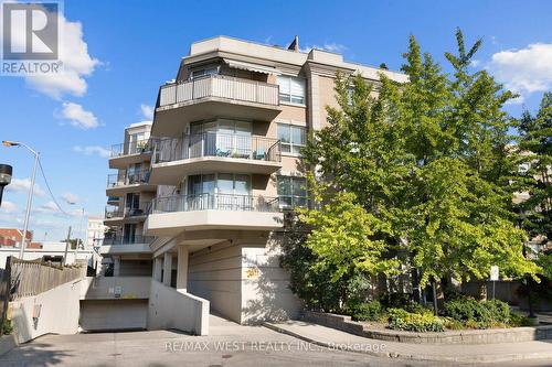 201 - 55 Lorindale Avenue, Toronto, ON - Outdoor With Balcony