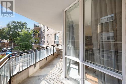 201 - 55 Lorindale Avenue, Toronto, ON - Outdoor With Balcony With Exterior