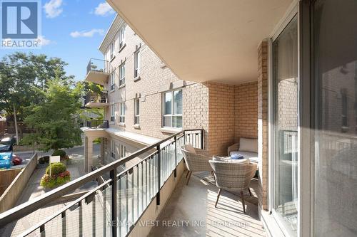 201 - 55 Lorindale Avenue, Toronto, ON - Outdoor With Balcony With Exterior