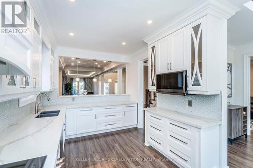 99 Mcintyre Drive, Barrie, ON - Indoor Photo Showing Kitchen With Double Sink With Upgraded Kitchen