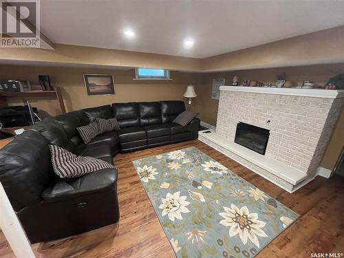 2140 Athol Street, Regina, SK - Indoor Photo Showing Other Room With Fireplace