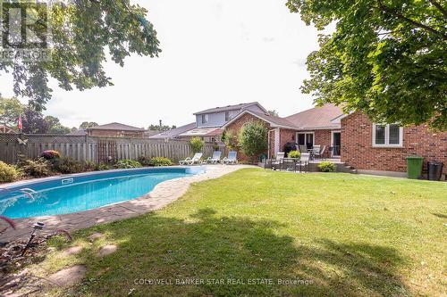 7 Wright Crescent, St. Thomas, ON - Outdoor With In Ground Pool With Deck Patio Veranda With Backyard