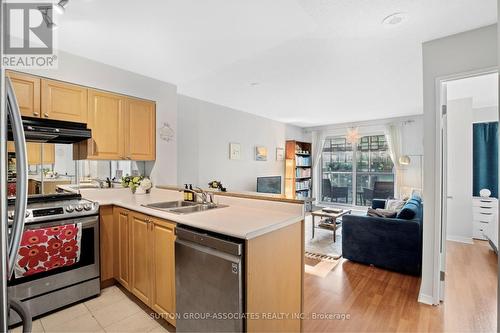 1413 - 230 King Street E, Toronto (Moss Park), ON - Indoor Photo Showing Kitchen With Double Sink