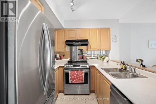 1413 - 230 King Street E, Toronto, ON - Indoor Photo Showing Kitchen With Stainless Steel Kitchen With Double Sink