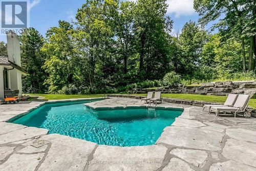 1865 Davis Drive W, King, ON - Outdoor With In Ground Pool With Backyard