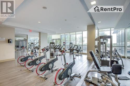 2302 - 4099 Brickstone Mews, Mississauga (City Centre), ON - Indoor Photo Showing Gym Room