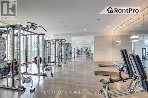 2302 - 4099 Brickstone Mews, Mississauga (City Centre), ON - Indoor Photo Showing Gym Room