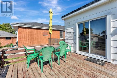 754 Upper Wellington Street, Hamilton, ON - Outdoor With Deck Patio Veranda