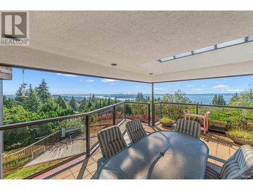 2289 Westhill Drive, West Vancouver, BC - Outdoor With Deck Patio Veranda With View With Exterior