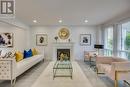 1112 Montgomery Drive, Oakville, ON  - Indoor Photo Showing Living Room With Fireplace 