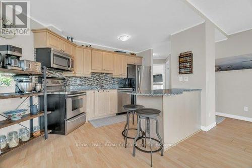 614 - 135 James Street S, Hamilton, ON - Indoor Photo Showing Kitchen With Stainless Steel Kitchen With Upgraded Kitchen