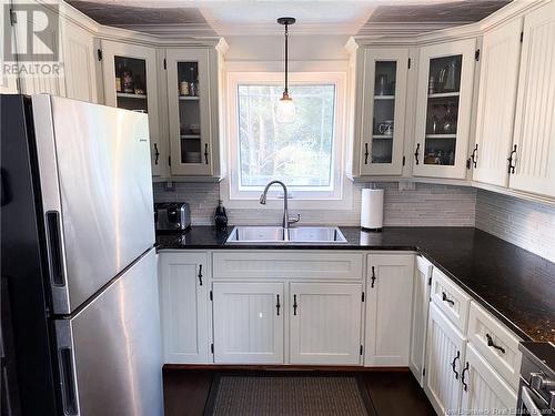 518 Rte 485, Saint-Paul, NB - Indoor Photo Showing Kitchen With Double Sink