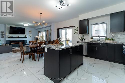 32 Sleeth Street, Brantford, ON - Indoor Photo Showing Kitchen With Upgraded Kitchen