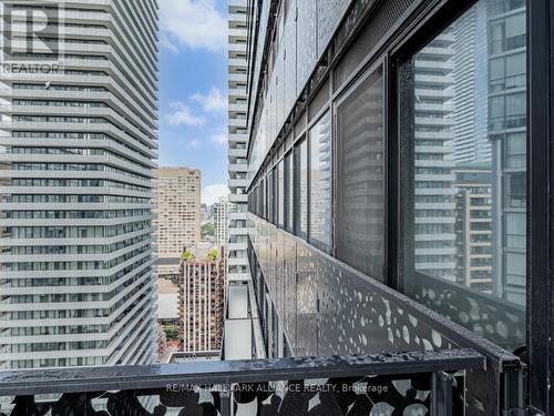 3106 - 55 Charles Street E, Toronto, ON - Outdoor With Balcony With Facade