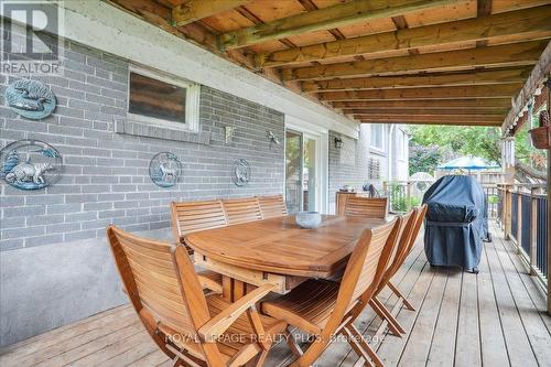 557 Trafford Crescent, Oakville, ON - Outdoor With Deck Patio Veranda With Exterior