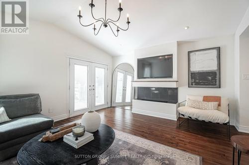 8282 Kipling Avenue, Vaughan, ON - Indoor Photo Showing Other Room With Fireplace