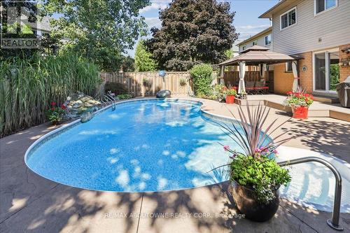 2326 Mowat Avenue, Oakville, ON - Outdoor With In Ground Pool With Deck Patio Veranda