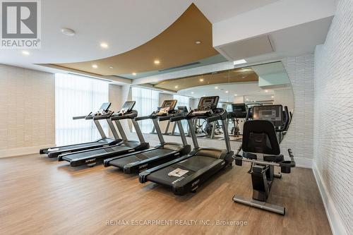 902 - 470 Dundas Street E, Hamilton, ON - Indoor Photo Showing Gym Room