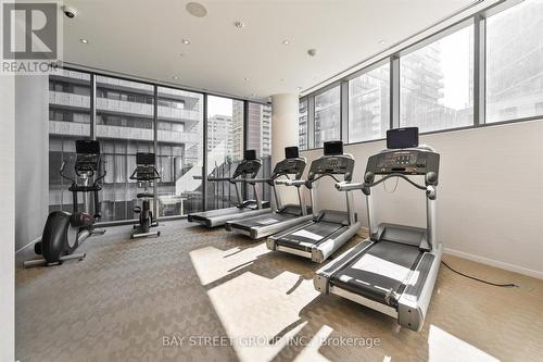 4607 - 42 Charles Street E, Toronto, ON - Indoor Photo Showing Gym Room