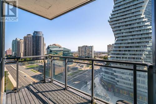 1107 - 4011 Brickstone Mews, Mississauga (Creditview), ON - Outdoor With Balcony With View