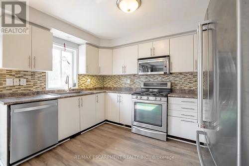 93 Bradley Avenue, Hamilton, ON - Indoor Photo Showing Kitchen With Upgraded Kitchen