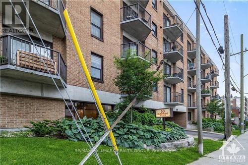 203 - 50 Burnside Avenue, Ottawa, ON - Outdoor With Facade