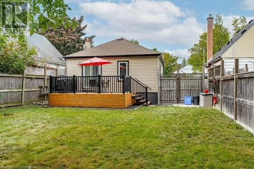 277 East 26Th Street, Hamilton, ON - Outdoor With Backyard