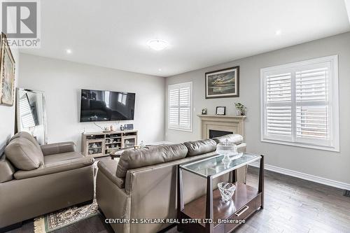 15 Ingleside Road, Brampton, ON - Indoor Photo Showing Living Room With Fireplace