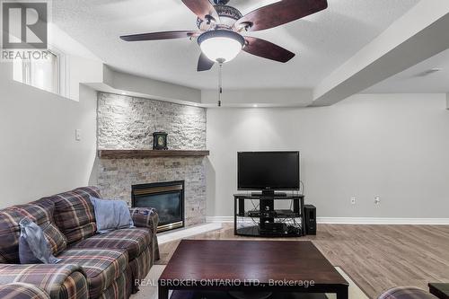 55 Stephanie Lane, Barrie, ON - Indoor Photo Showing Living Room With Fireplace