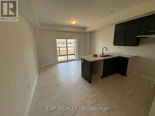 387 Inspire Blvd Boulevard W, Brampton, ON - Indoor Photo Showing Kitchen With Double Sink