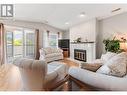 3146 Paris Street Unit# 209, Penticton, BC  - Indoor Photo Showing Living Room With Fireplace 