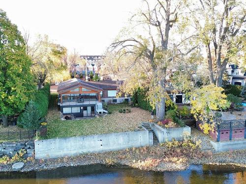 Photo aÃ©rienne - 191 Rue Saraguay E., Montréal (Pierrefonds-Roxboro), QC - Outdoor With Body Of Water